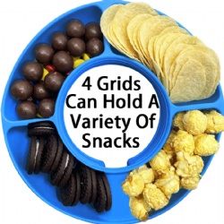 40 oz tumbler silicone snacks tray